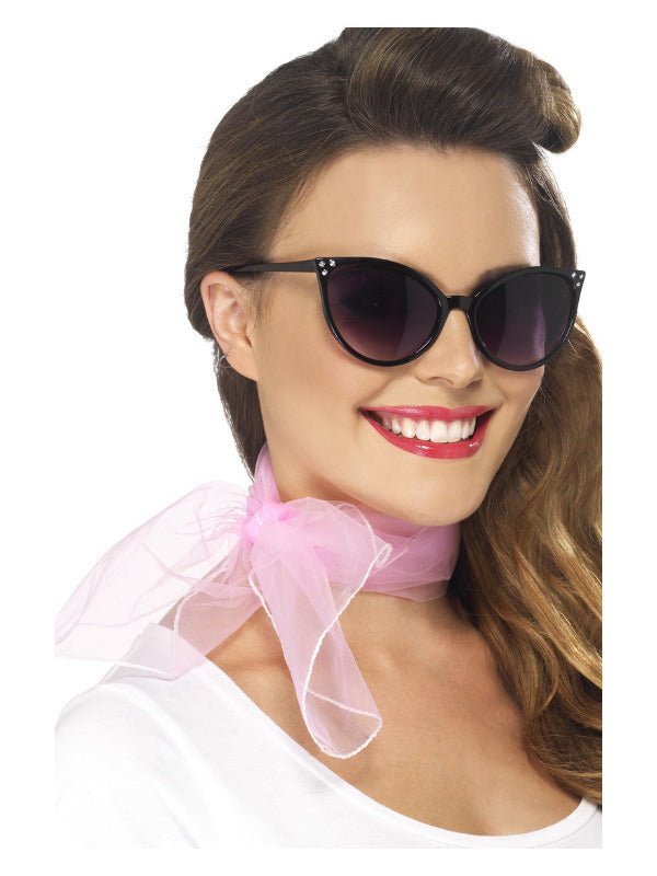 50s Neck Scarf, Pink - Adult Weekender