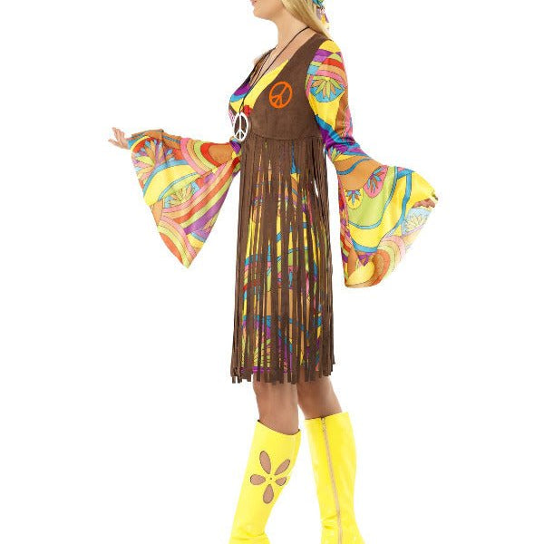 60s Groovy Lady, Brown - Adult Weekender