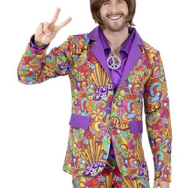 60s Rainbow Peace Jacket - Adult Weekender