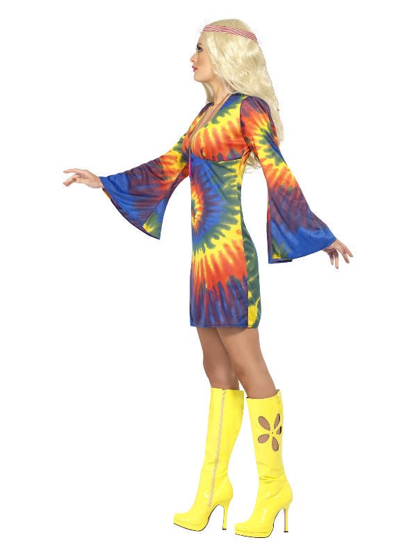 60s Tie Dye Costume, Psychedelic - Adult Weekender