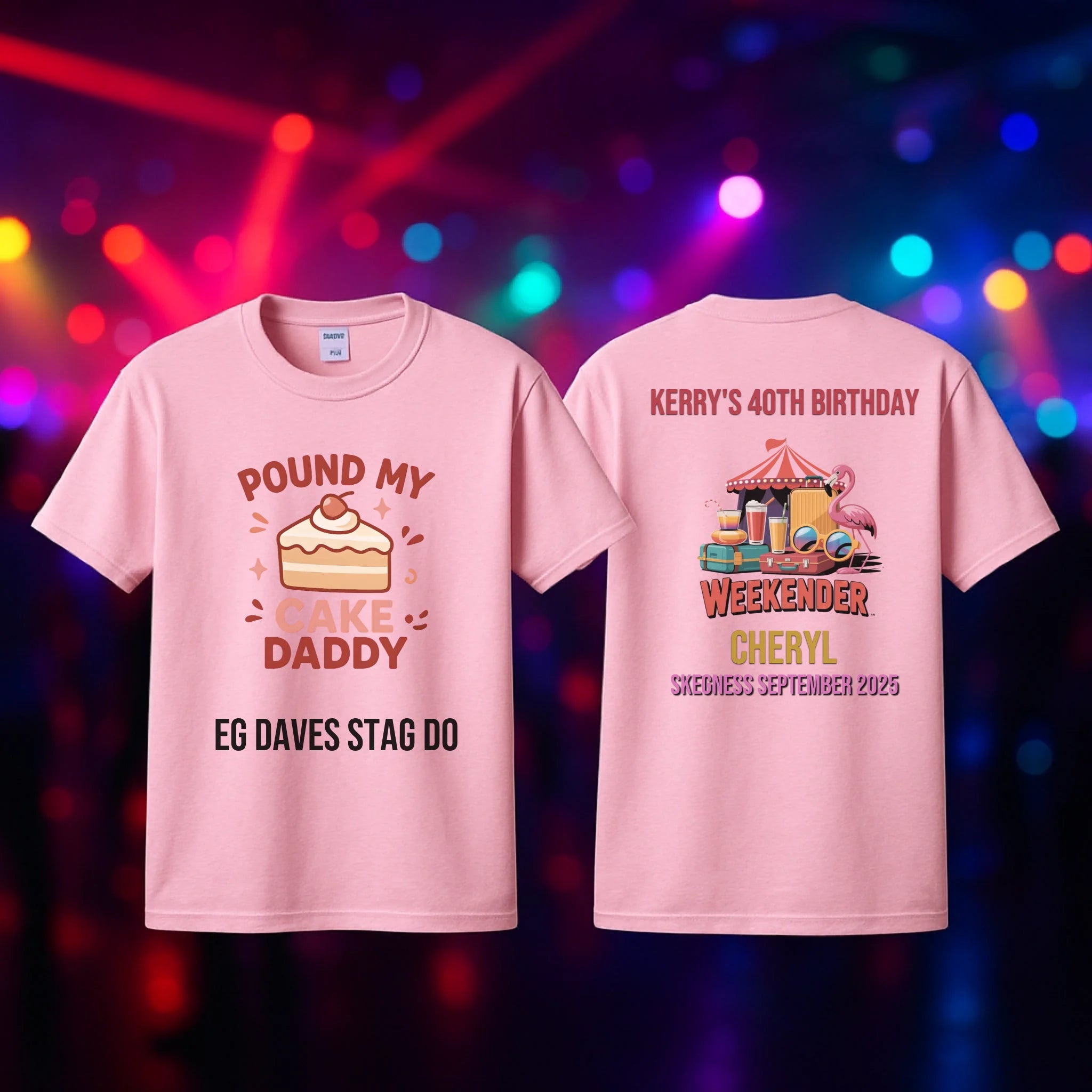 Mockup light pink T-Shirt front and Back (1)