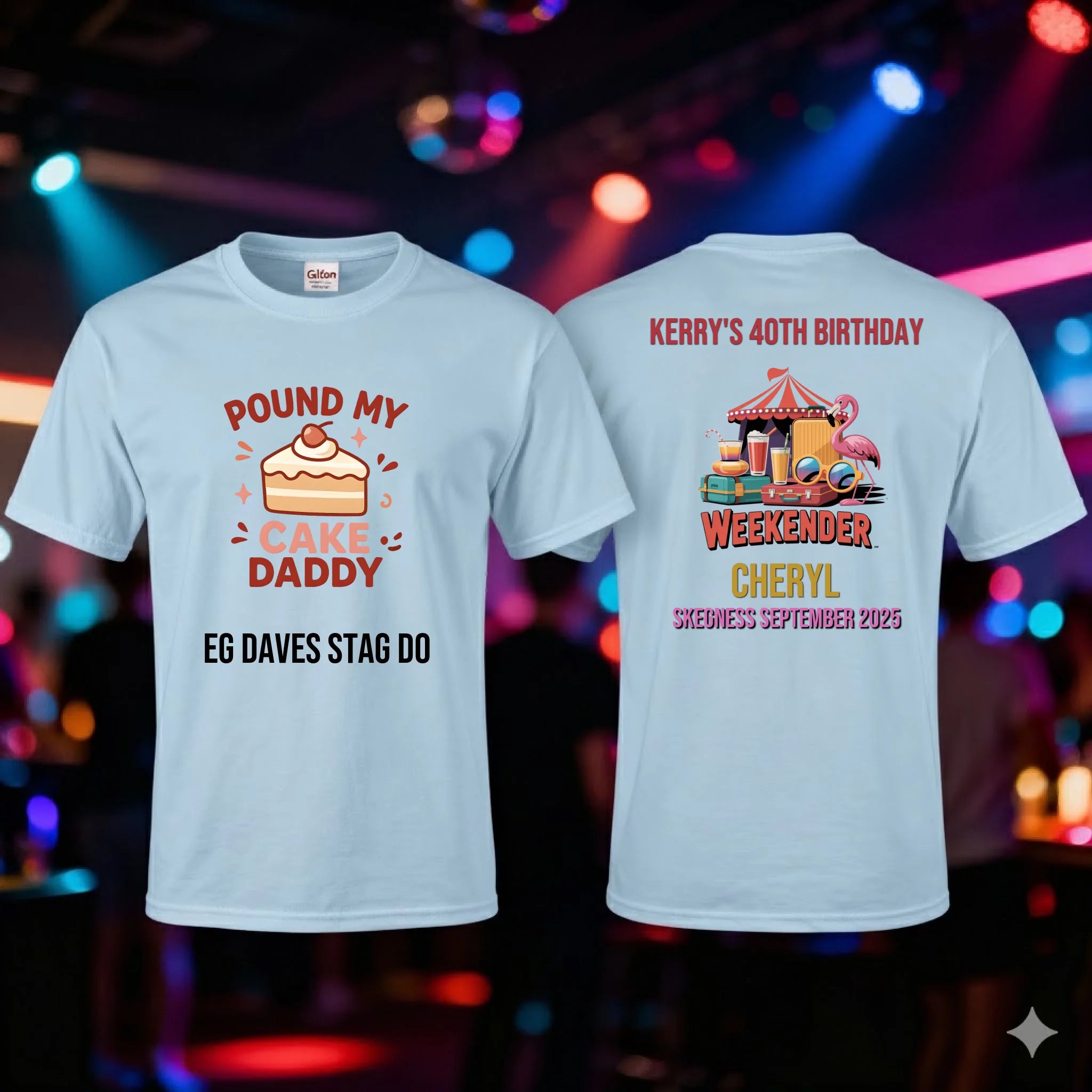 Mockup light blueT-Shirt front and Back (1)