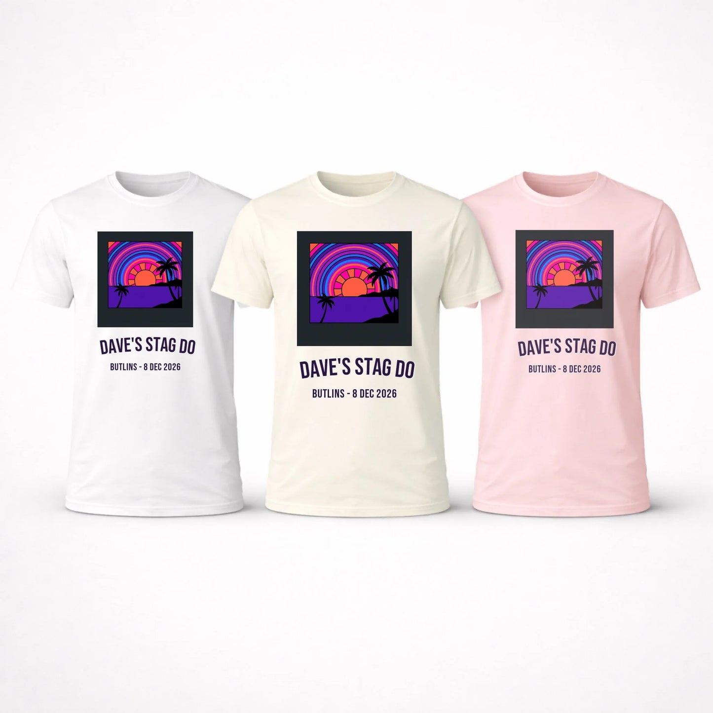 Image 3 Pink White and Sand