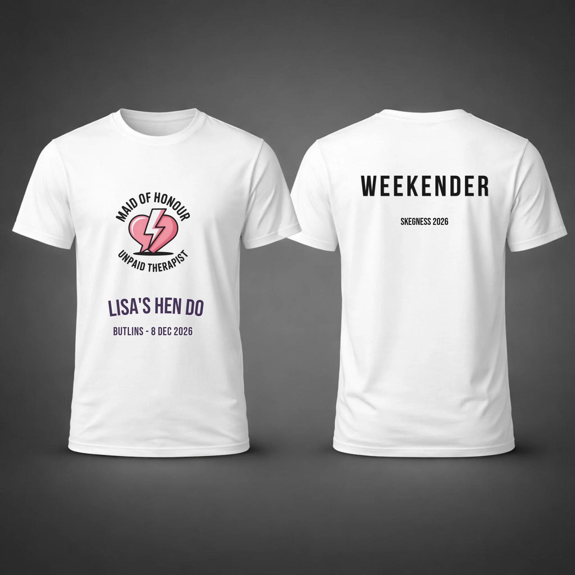 Gildan 64000 Side by Side Front and Back