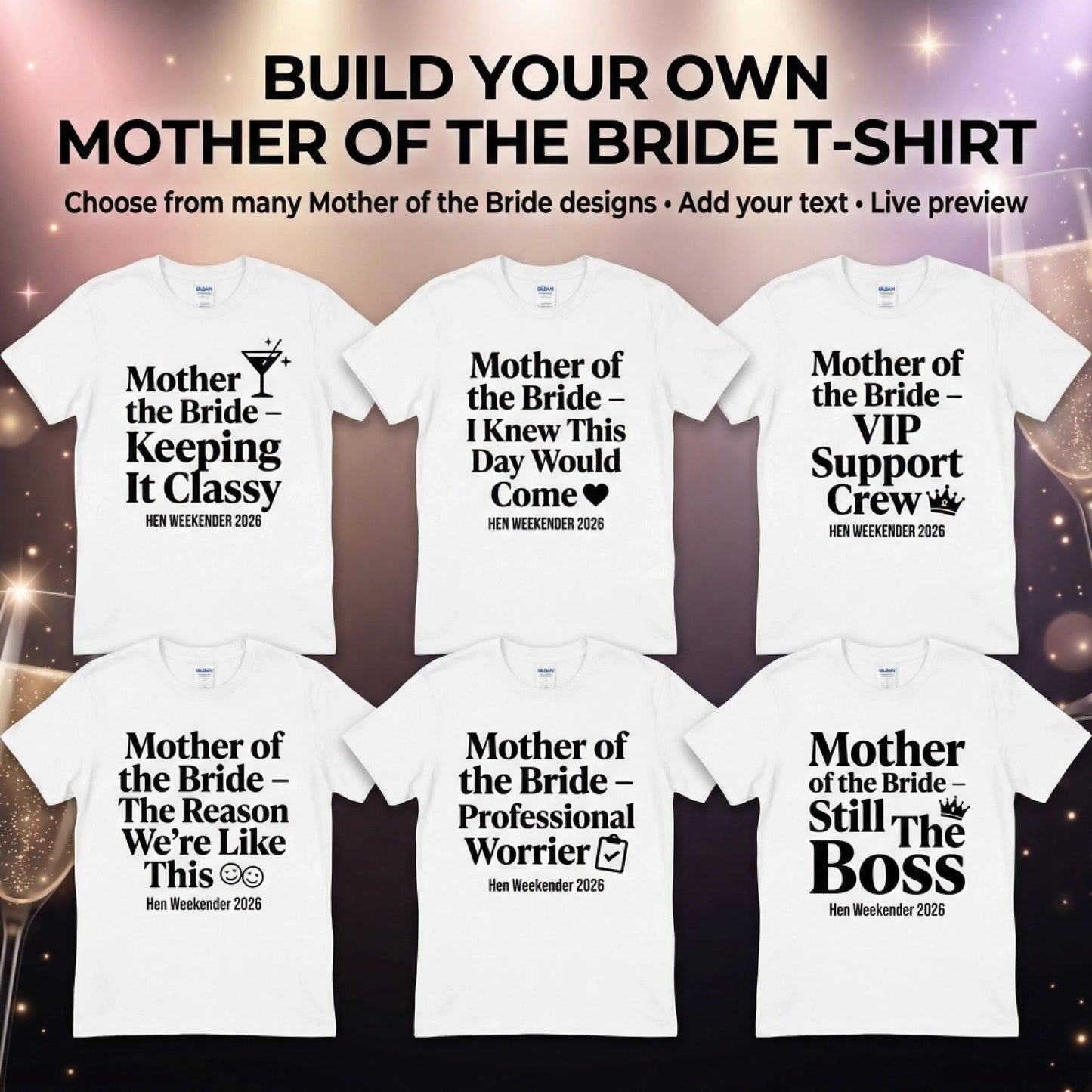 hen weekener mother of the bride hero image