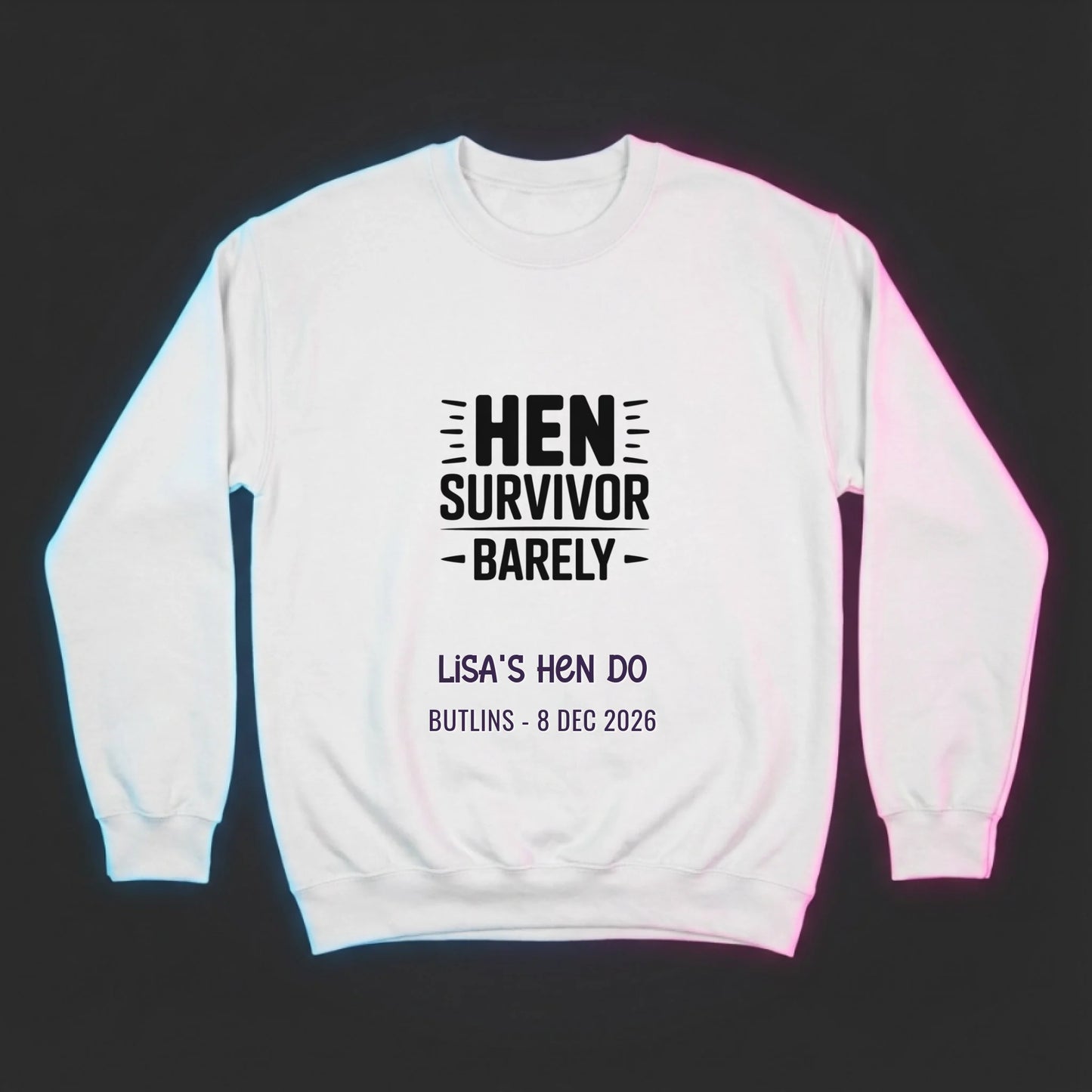 Adult Weekender sweatshirt white position 1