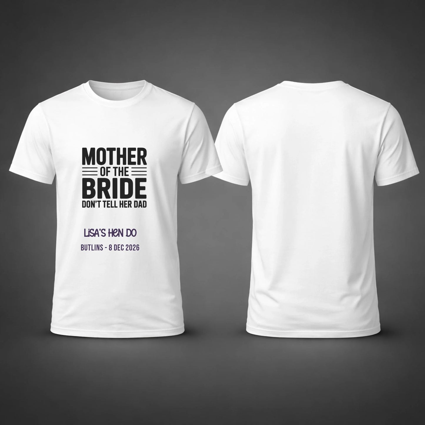 Gildan 64000 Side by Side Front and Back