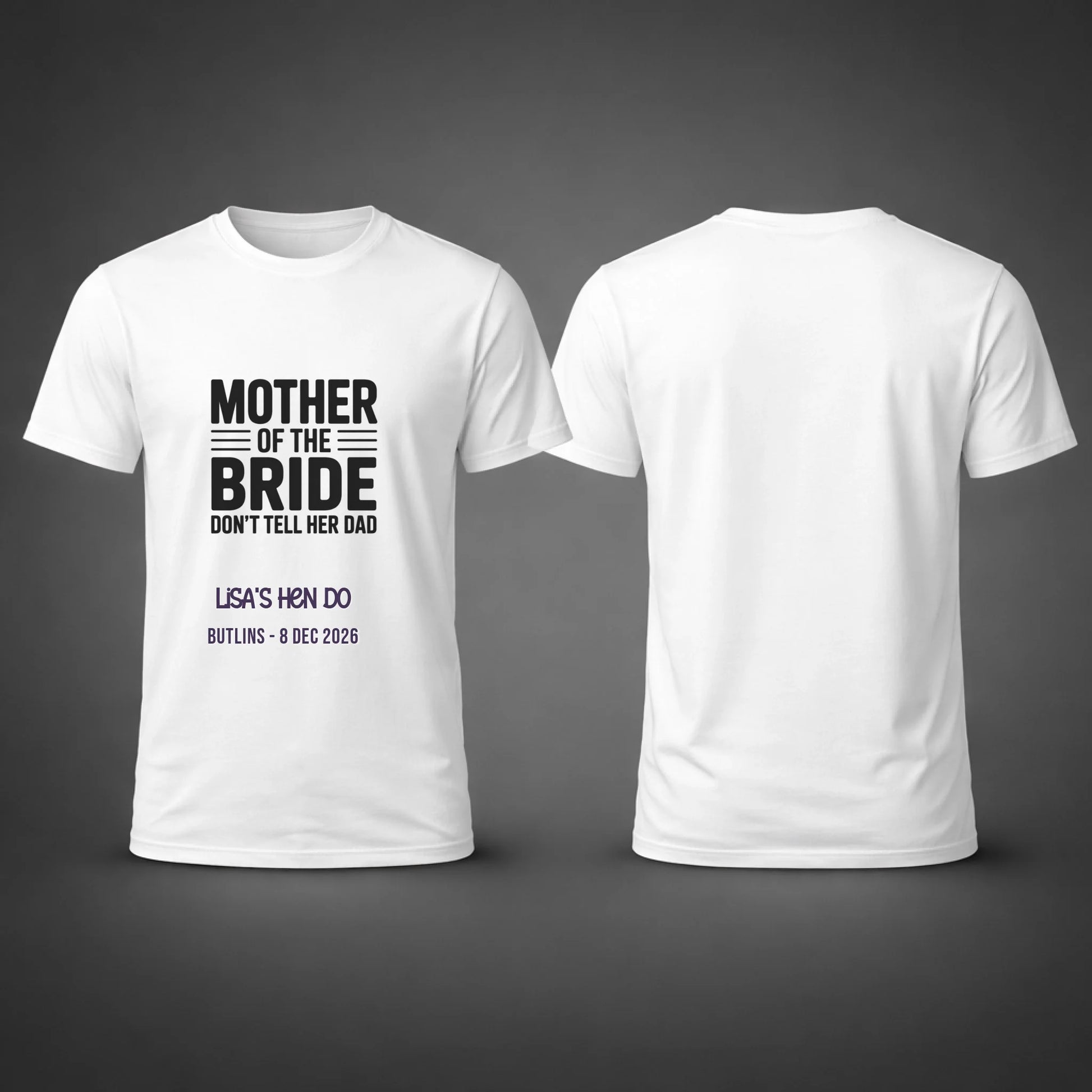 Gildan 64000 Side by Side Front and Back