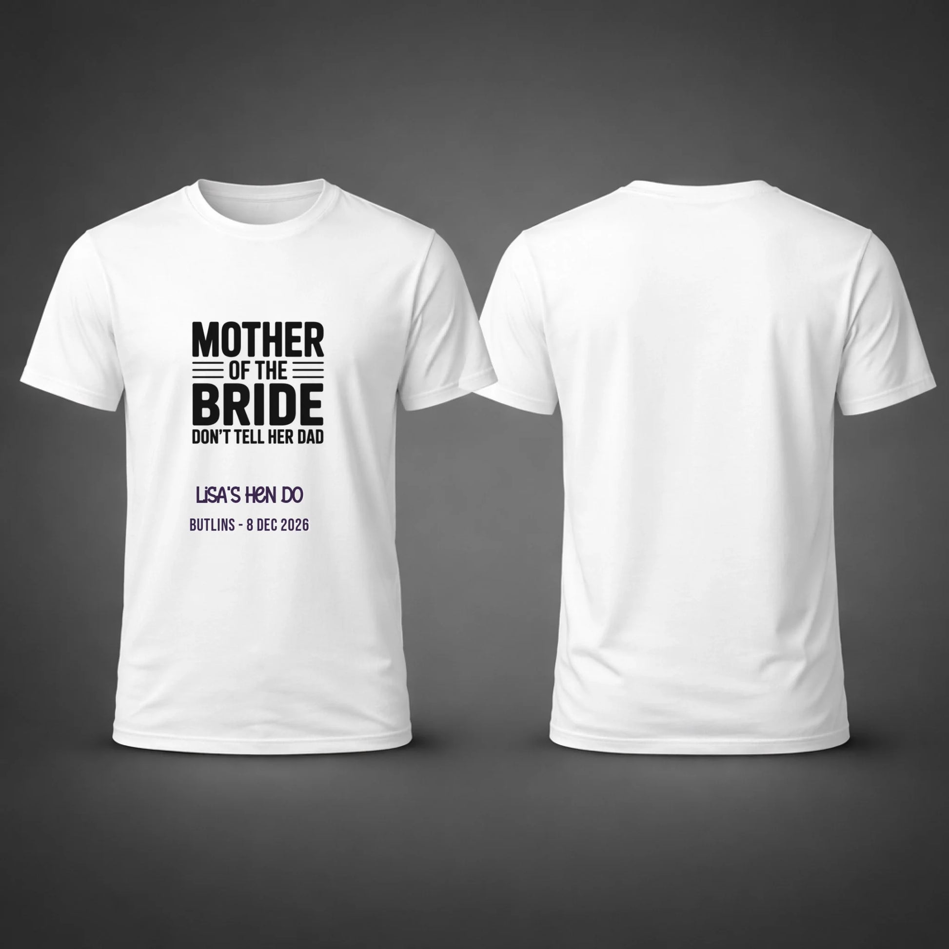 Gildan 64000 Side by Side Front and Back