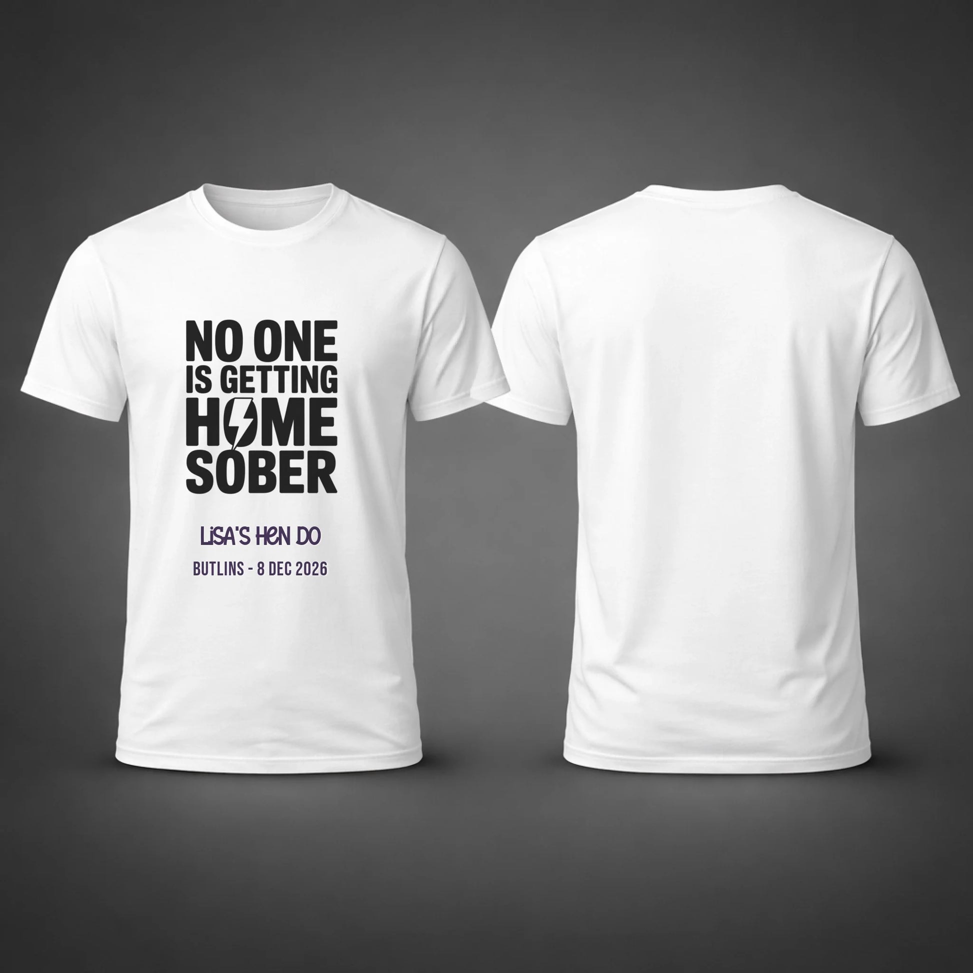 Gildan 64000 Side by Side Front and Back