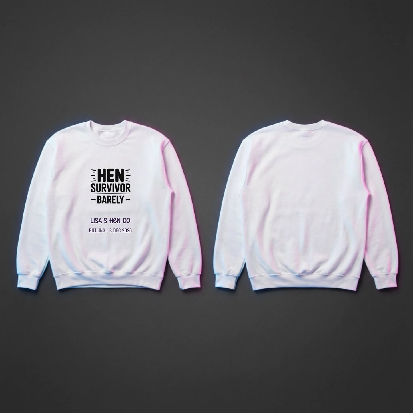 Adult Weekender Sweatshirt White Position 2