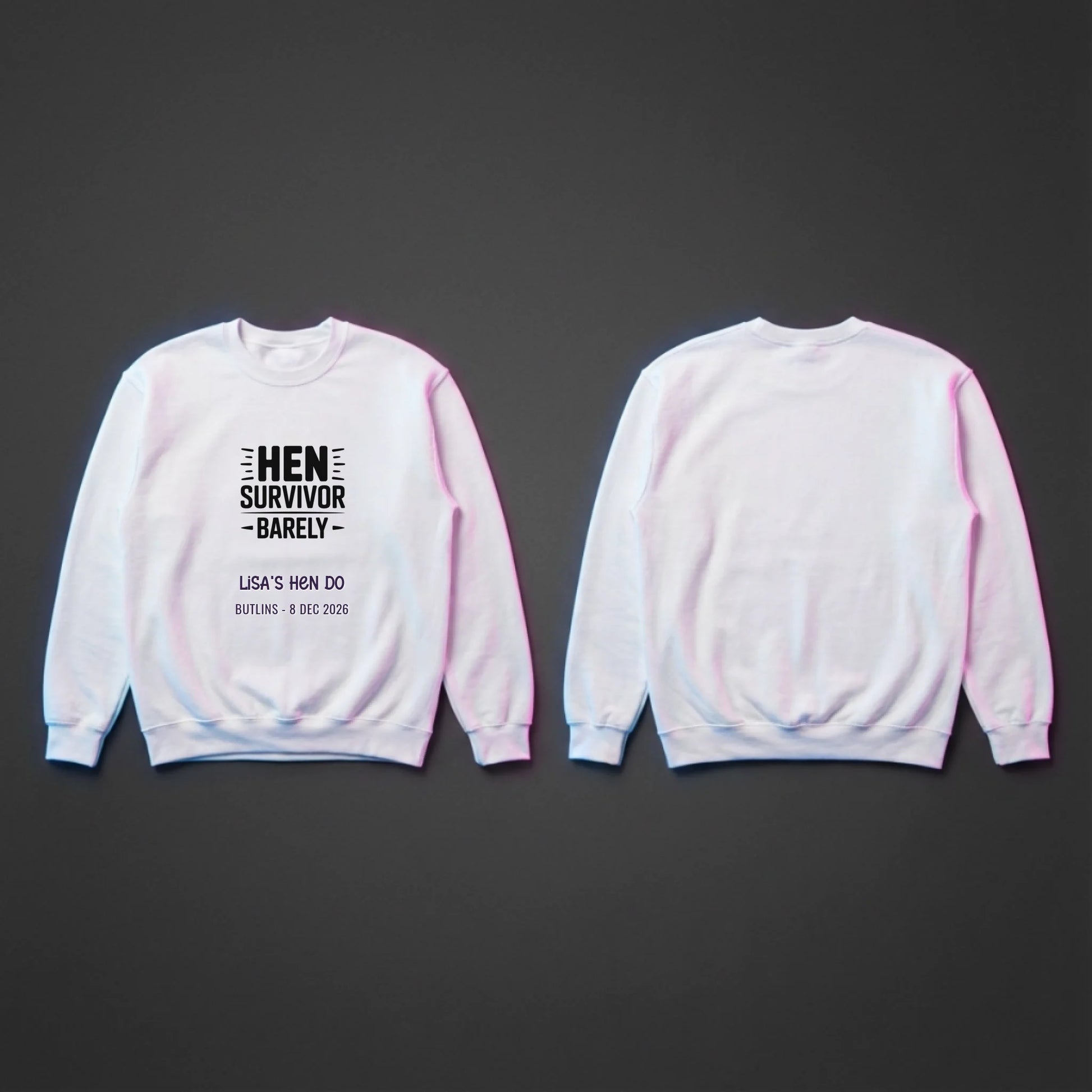 Adult Weekender Sweatshirt White Position 2