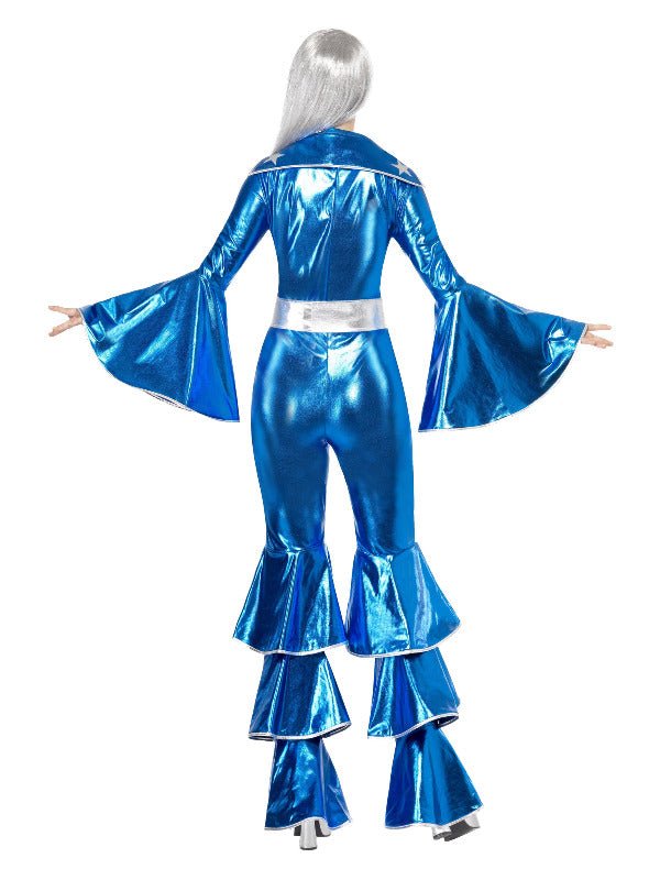 70s Dancing Dream Costume, Blue - Adult Weekender