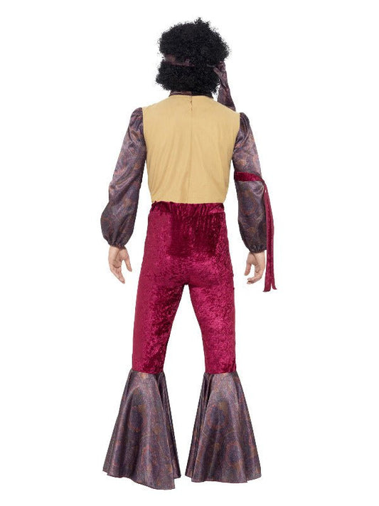 70s Psychedelic Rocker Costume, Purple - Adult Weekender