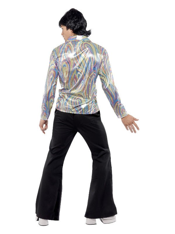 70s Retro Costume, Black - Adult Weekender