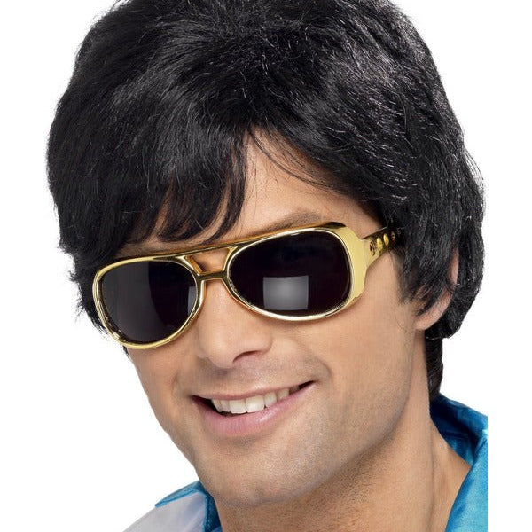 70s Shag Wig, Black - Adult Weekender