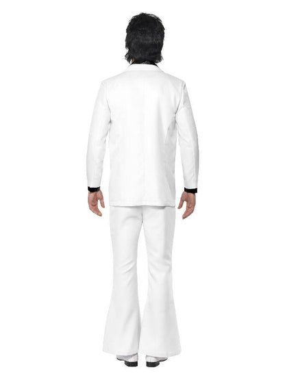 70s Suit Costume, White - Adult Weekender
