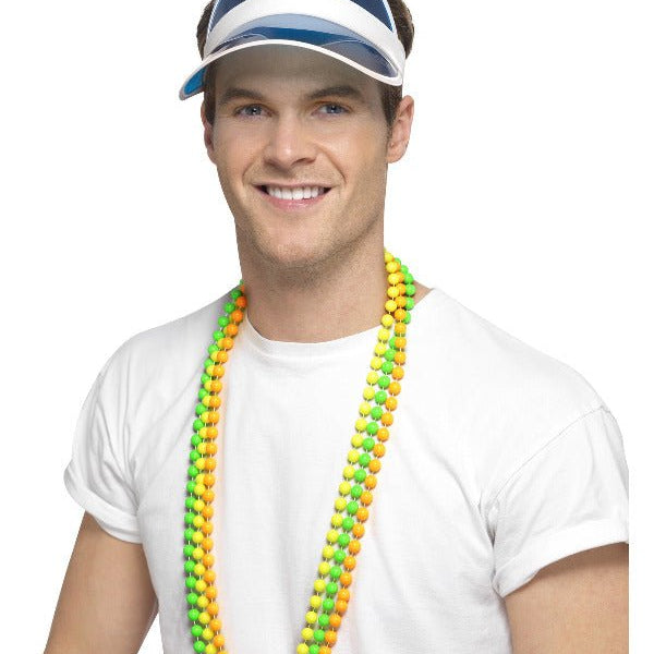 80s Sun Visor, Blue - Adult Weekender