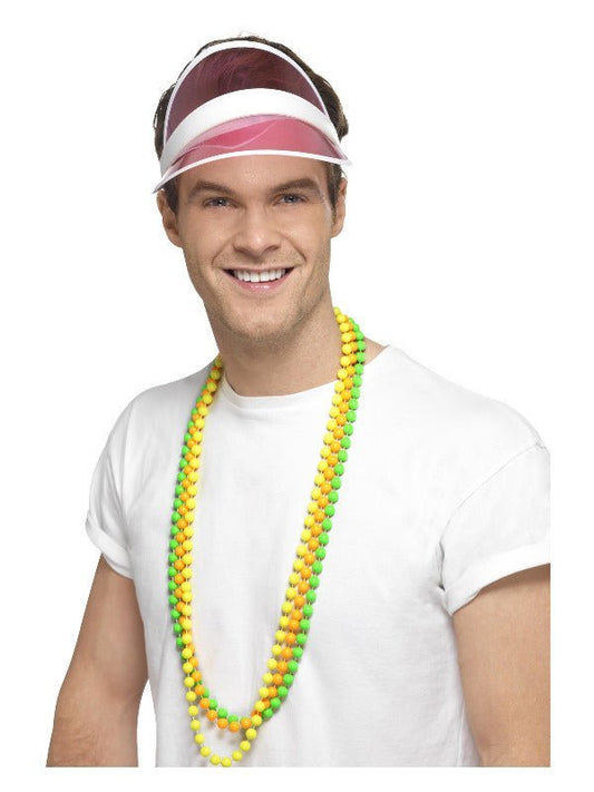 80s Sun Visor, Pink - Adult Weekender