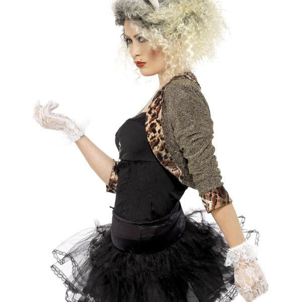 80s Wild Child Costume, Black - Adult Weekender