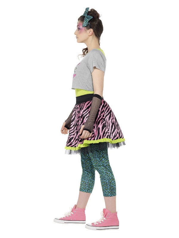 80s Wild Child Costume, Multi - Coloured - Adult Weekender