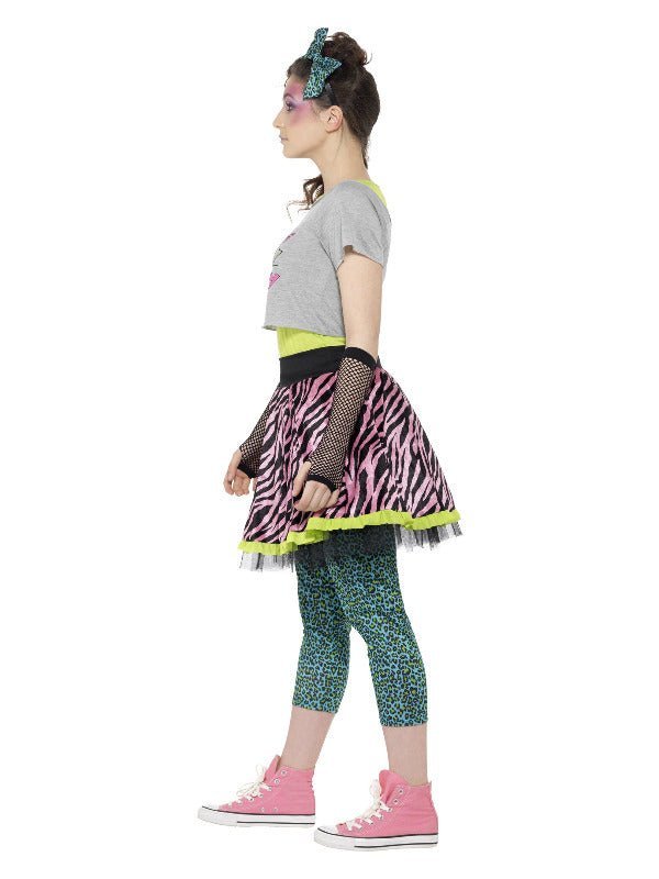 80s Wild Child Costume, Multi - Coloured - Adult Weekender