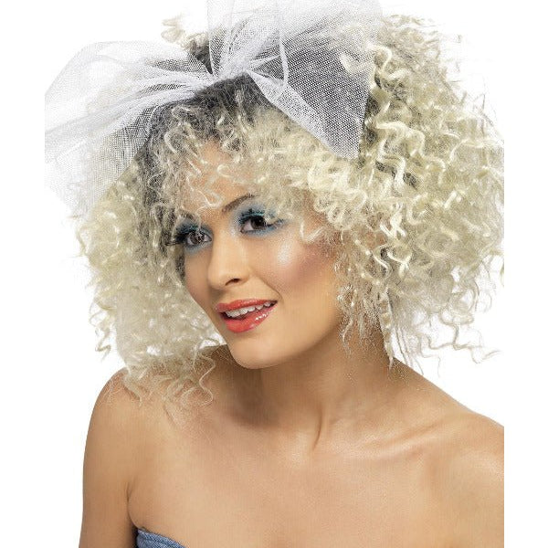 80s Wild Child Wig, Blonde - Adult Weekender