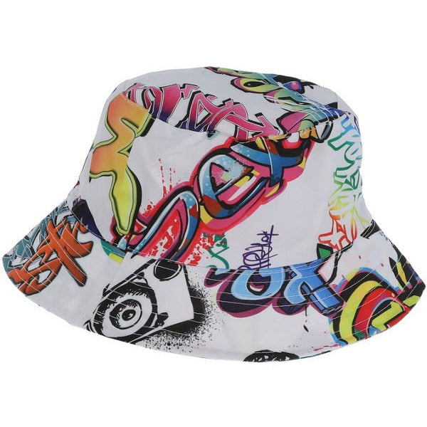 90s Graffiti Bucket Hat - Adult Weekender