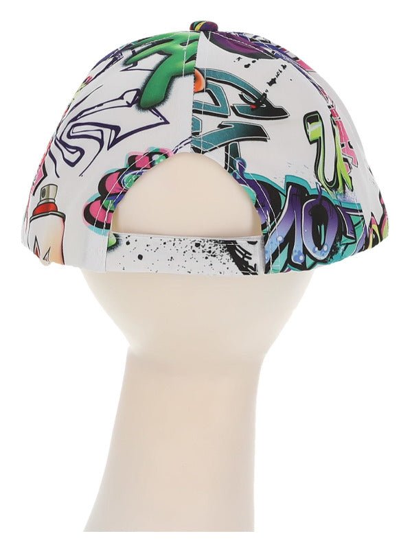90s Graffiti Peaked Cap - Adult Weekender