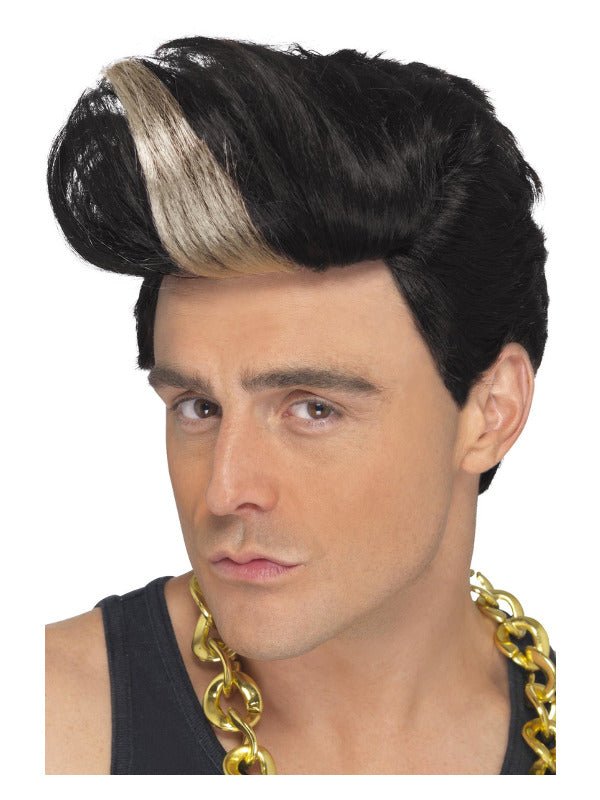 90s Rapper Wig, Black - Adult Weekender