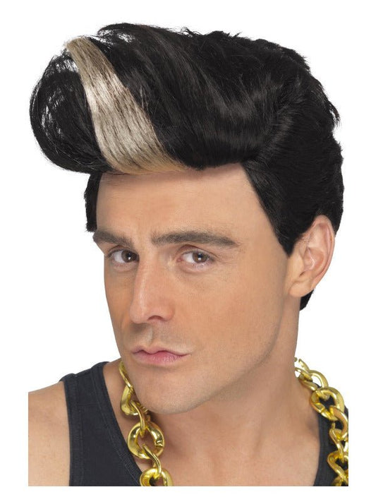 90s Rapper Wig, Black - Adult Weekender