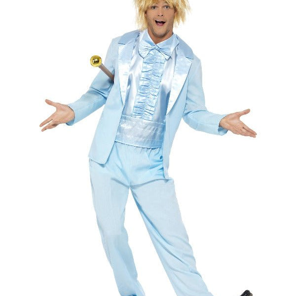 90s Stupid Tuxedo Costume, Blue - Adult Weekender