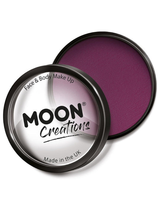 Moon Creations Pro Face Paint Cake Pot, Wild Berry – Front
