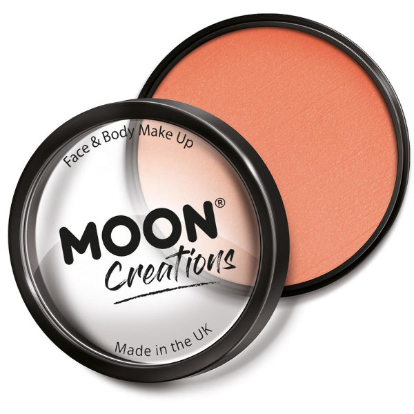 Moon Creations Pro Face Paint Cake Pot, Apricot