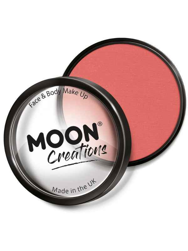 Moon Creations Pro Face Paint Cake Pot, Coral – Front