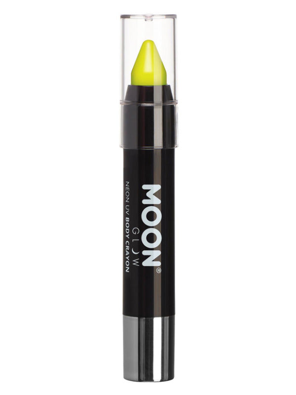 Moon Glow Intense Neon UV Body Crayons, Intense Ye – Front