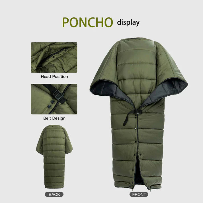 Onewind Hammock Topquilt Poncho  (2 °C - 10 °C) - Large