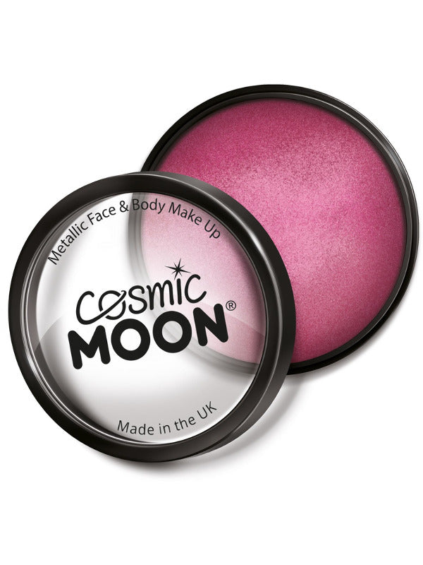 Cosmic Moon Metallic Pro Face Paint Cake Pots, Pin – Front