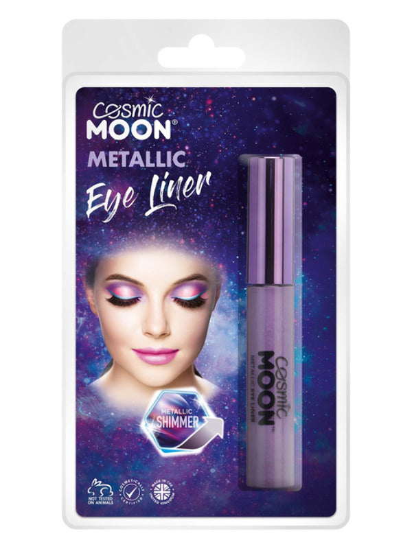 Cosmic Moon Metallic Eye Liner, Purple – Front