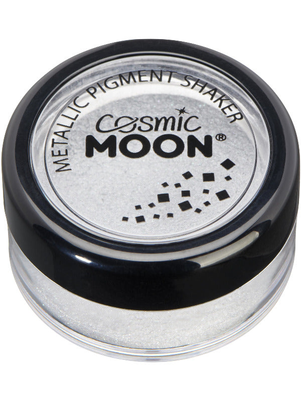 Cosmic Moon Metallic Pigment Shaker, Silver – Front