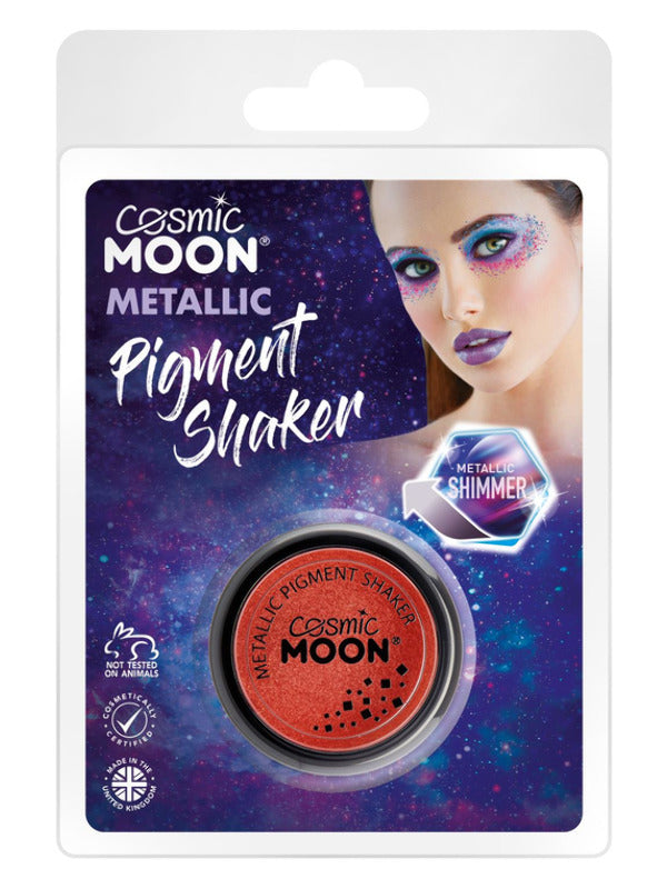 Cosmic Moon Metallic Pigment Shaker, Red