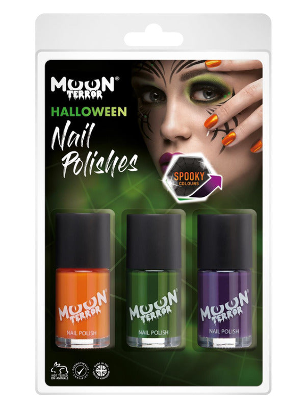 Moon Terror Halloween Nail Polish, – Front