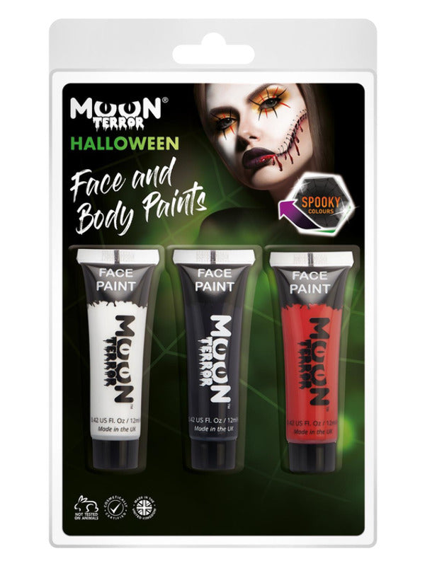 Moon Terror Halloween Face &amp; Body Paint,