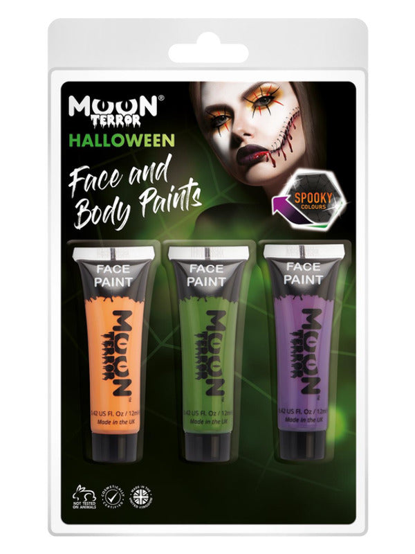 Moon Terror Halloween Face & Body Paint, – Front