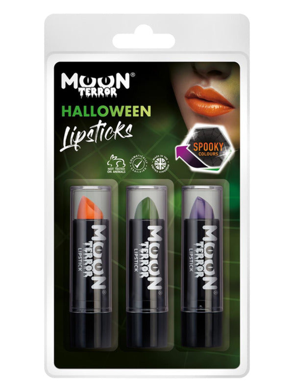 Moon Terror Halloween Lipstick, Assorted – Front