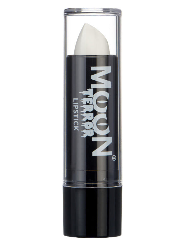 Moon Terror Halloween Lipstick, White – Front