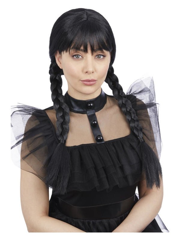 Adult Gothic School Girl Wig - Adult Weekender