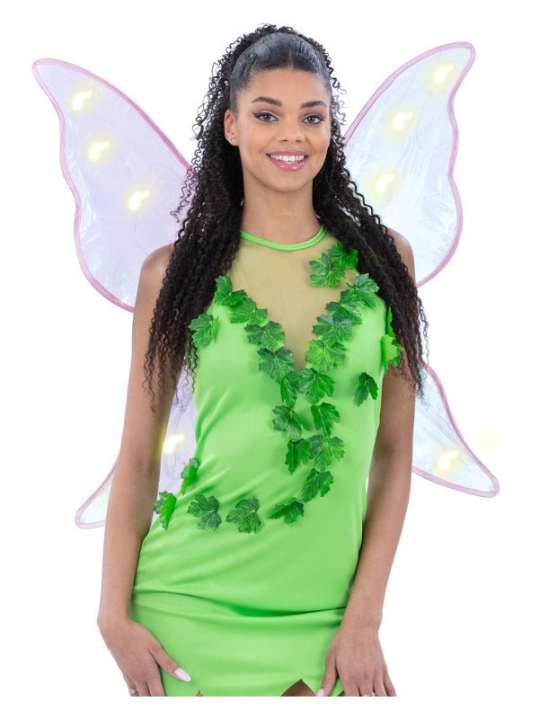 Adult LED Iridescent Light Up Fairy Wings - Adult Weekender
