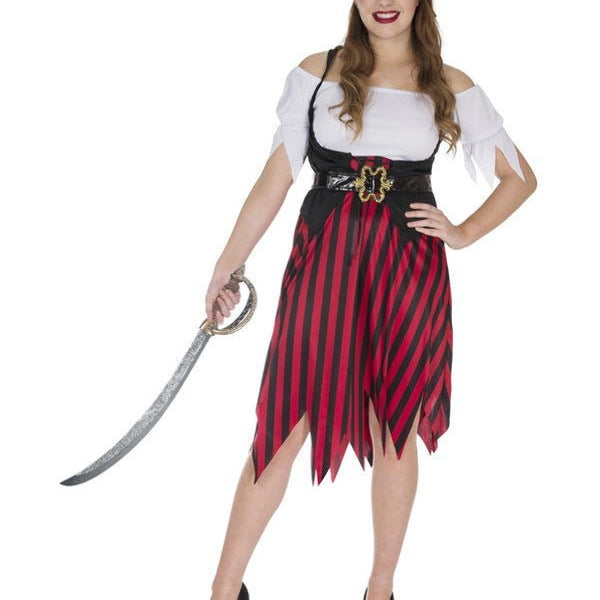 Adult Pirate Lady Costume, - Adult Weekender