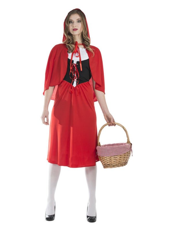 Adult Red Riding Hood, Long Length, Red - Adult Weekender